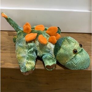 Caltoy Dinosaur  STEGOSAURUS 12" Hand Puppet Plush Toy